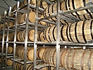 Fûts de vieillissement du rhum