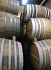 Fûts de vieillissement du rhum
